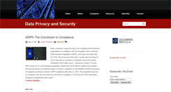 Desktop Screenshot of dataprivacyblog.com